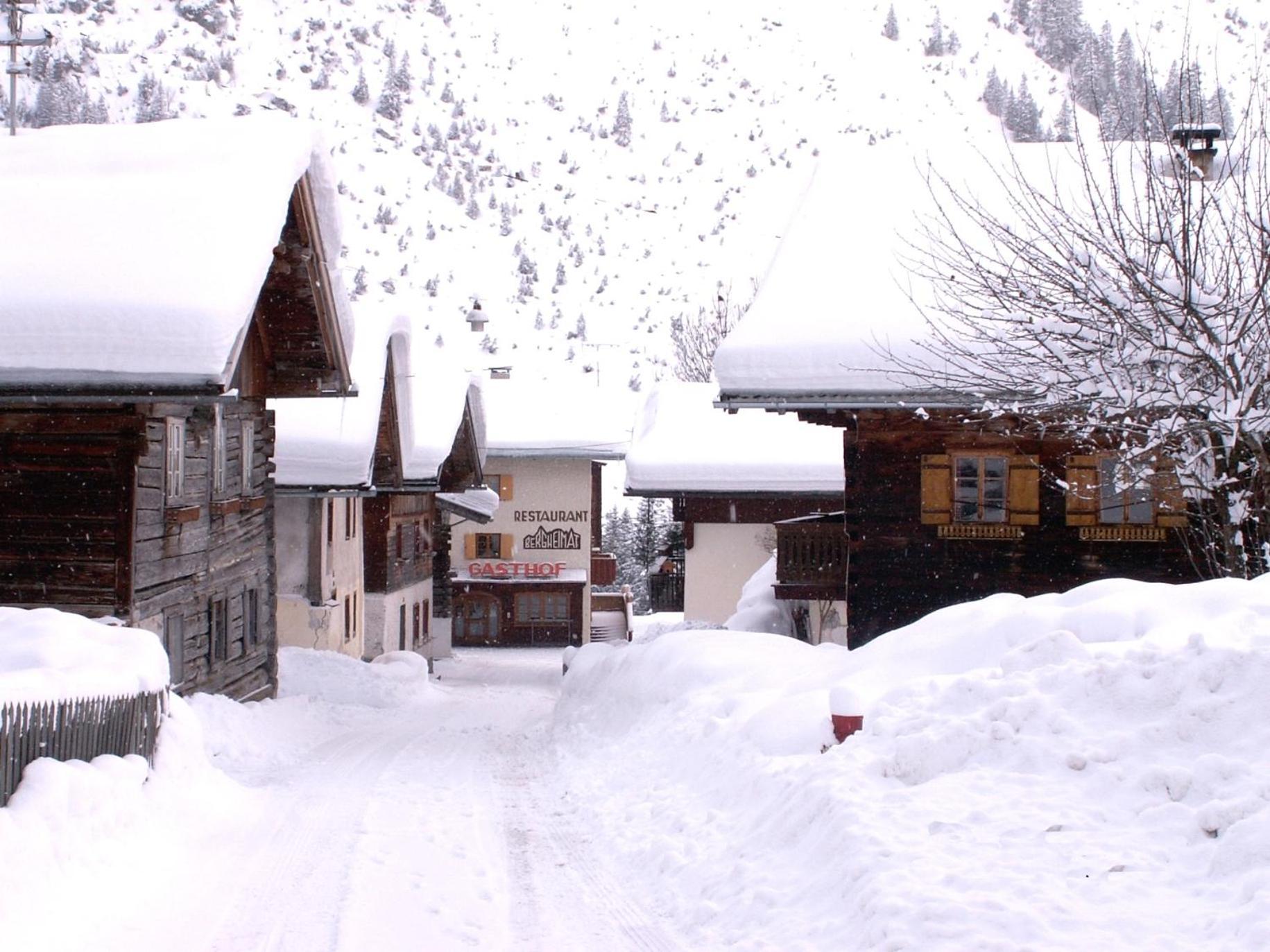 Gasthof Bergheimat Boden Esterno foto